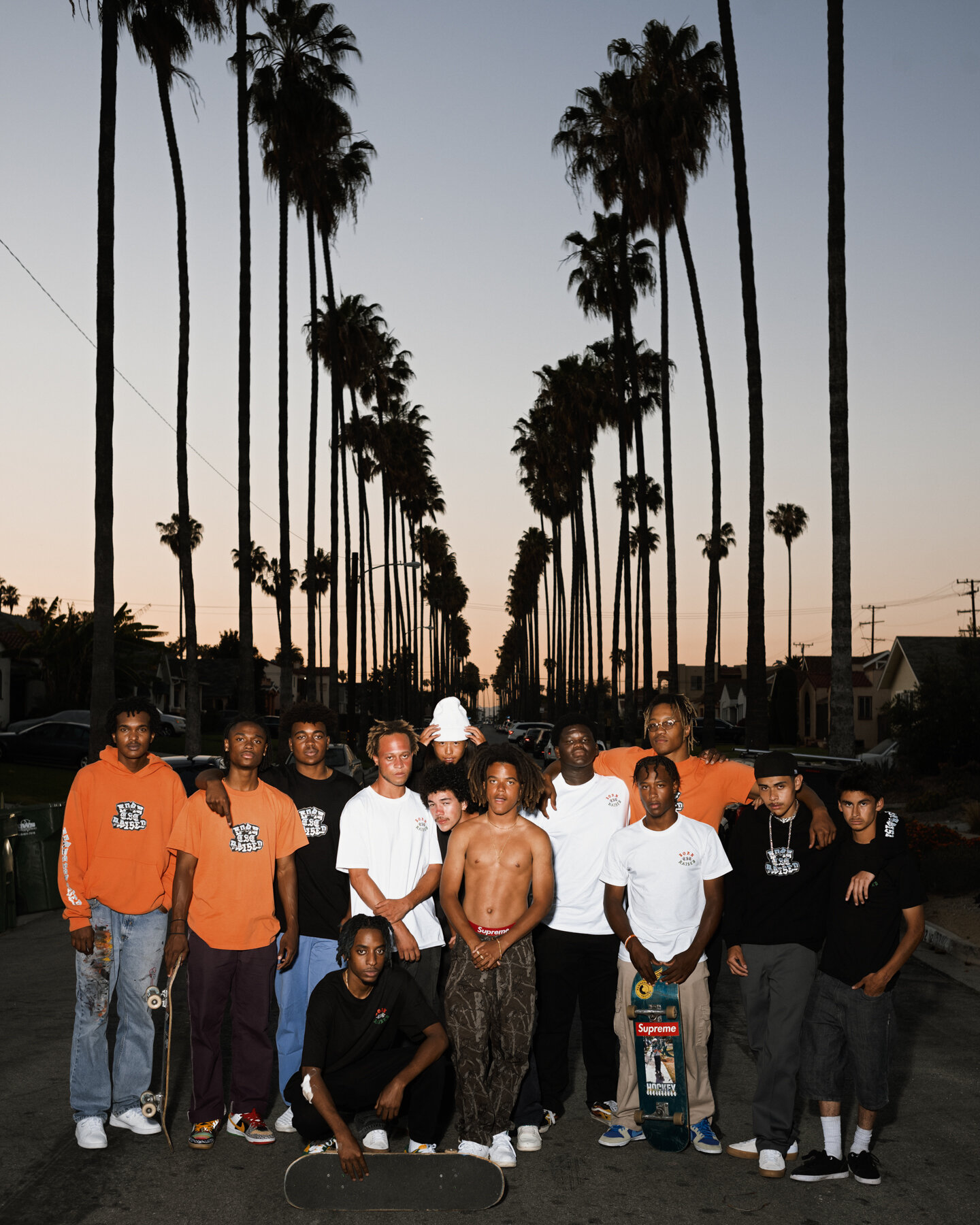BornxRaised x Crenshaw Skate Club Campaign — her productions