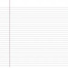 Picture of paper with wide lines