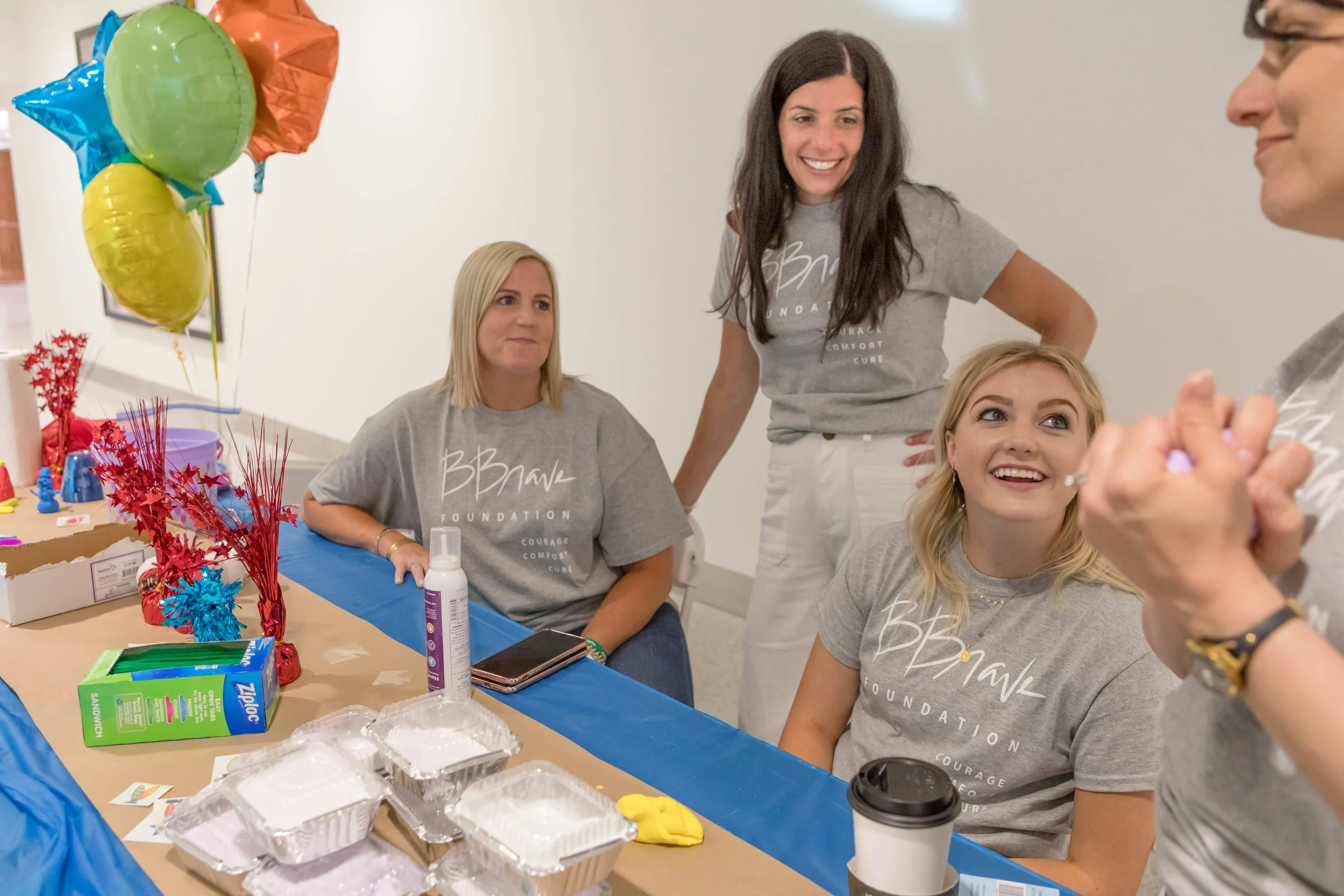 Events like this don’t happen on their own! A big thanks to all the B Brave volunteers who manned who helped set up and tear down and manned the craft stations. We couldn’t have done it without you!!!
