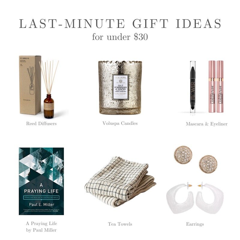 Last minute gift ideas -- for under $30! — Jennifer Lutz at Home