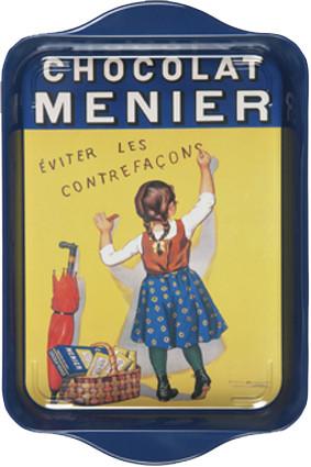 Chocolat Menier Mini Metal Tray