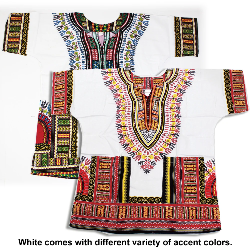 Traditional Dashiki (White)