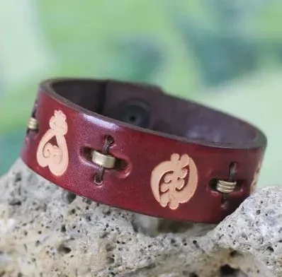 Adinkra Symbols Bracelet