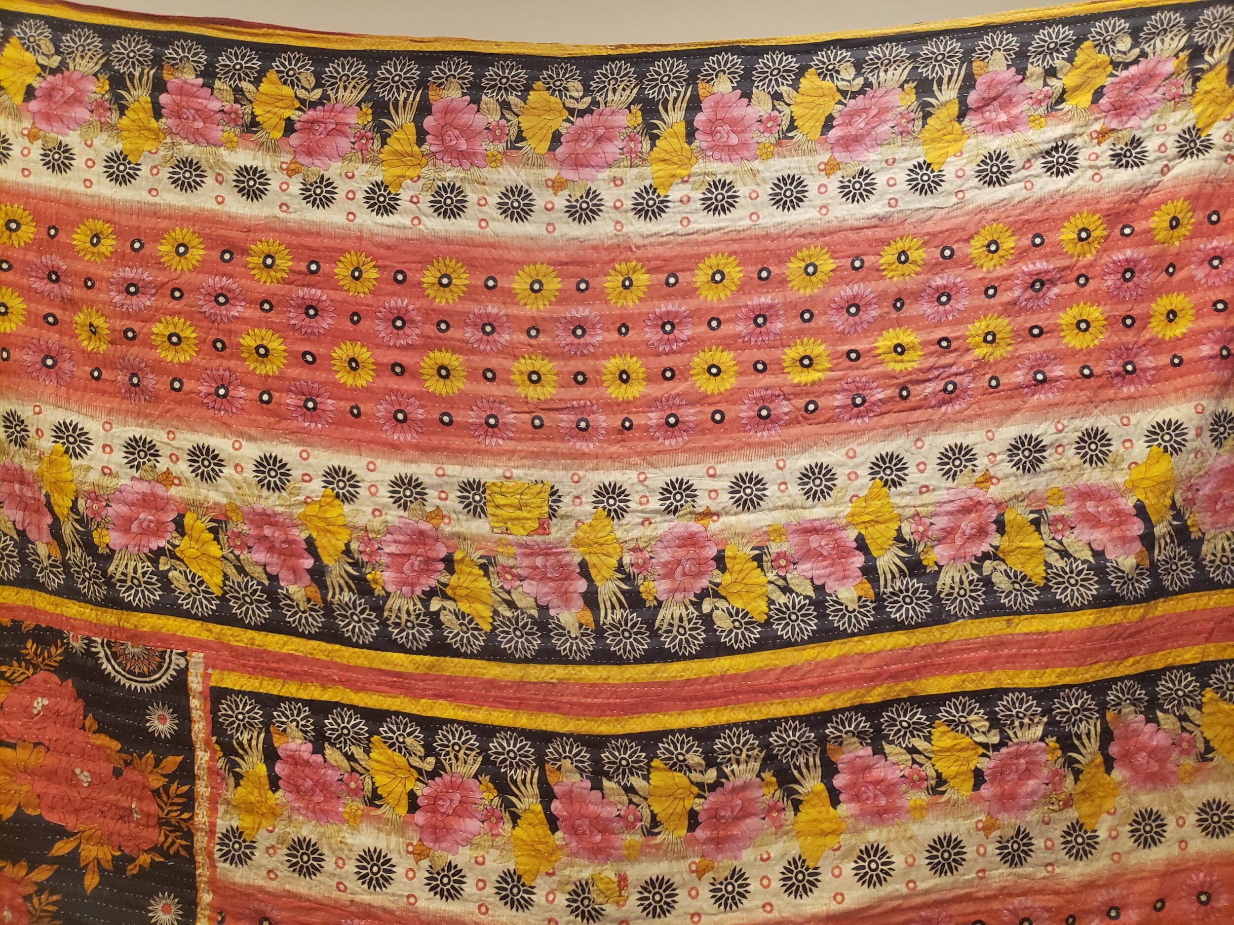 Vintage Kantha Quilt/Throw