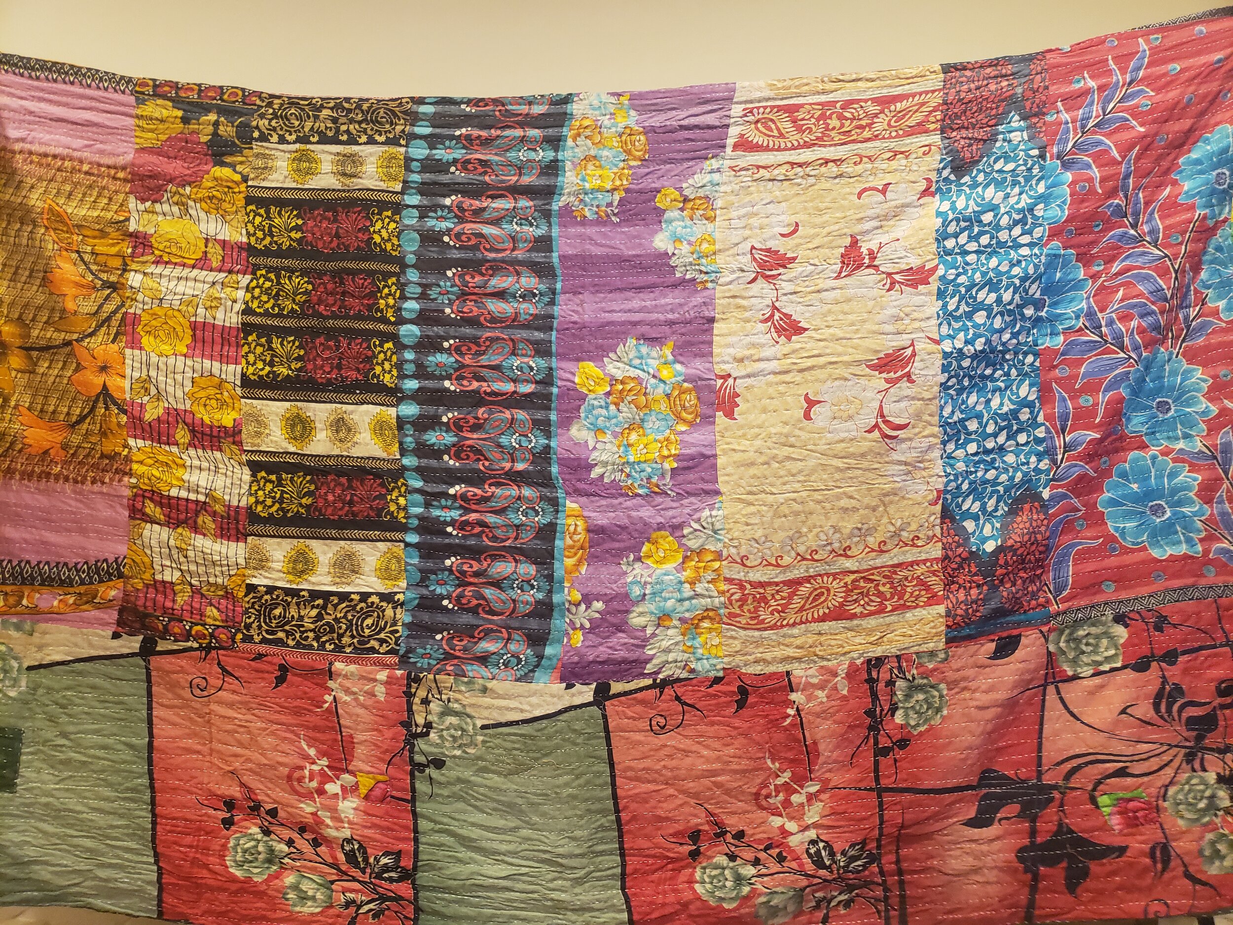 Kantha Quilt/Throw