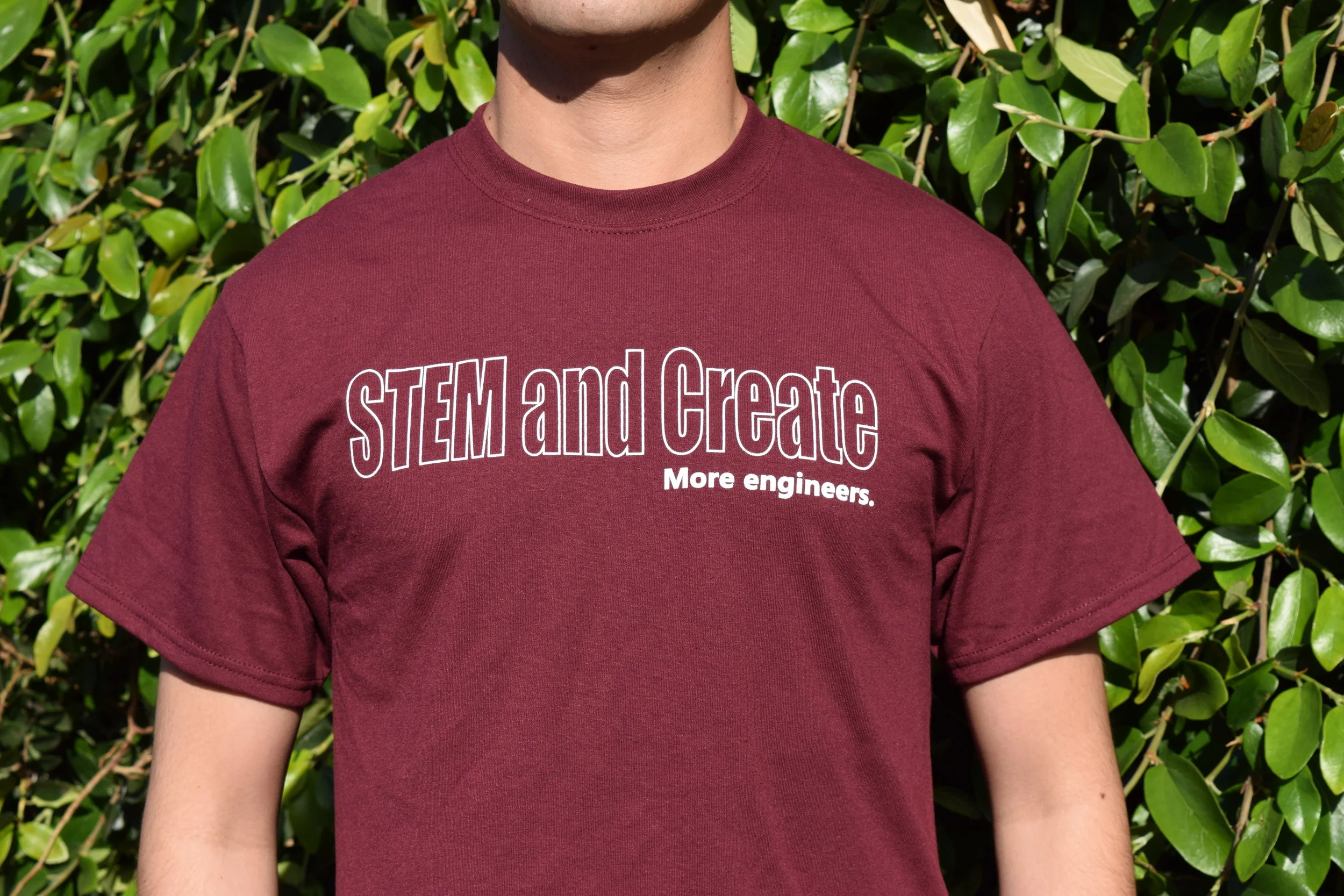 Men's - Engineering Shirt - Maroon 