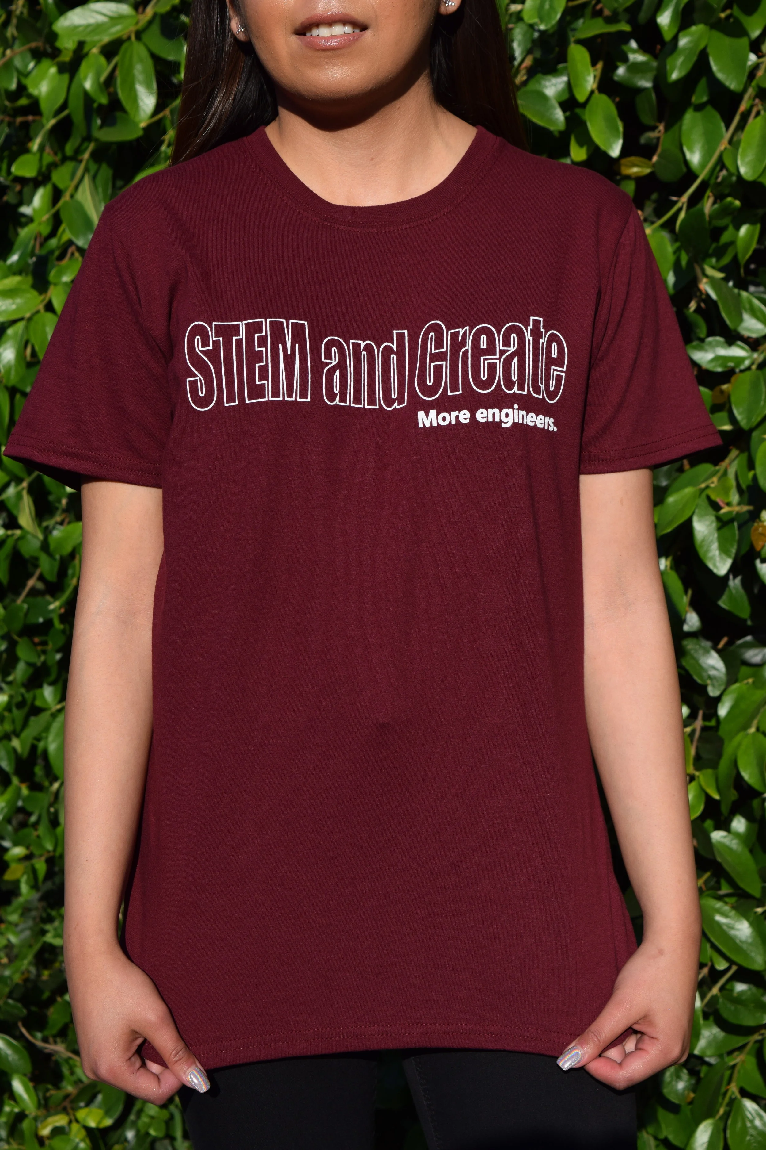 Women's - Engineering Shirt - Maroon 