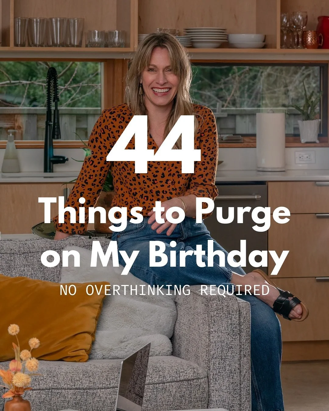 Swipe for 44 reasons to grab the damn trash bag &amp; send to the one who&rsquo;s wished for a dumpster for her birthday because overwhelm is exhausting and this? This feels better 🫶

P.S. Not everything needs to go in the trash&mdash;promise I&rsqu
