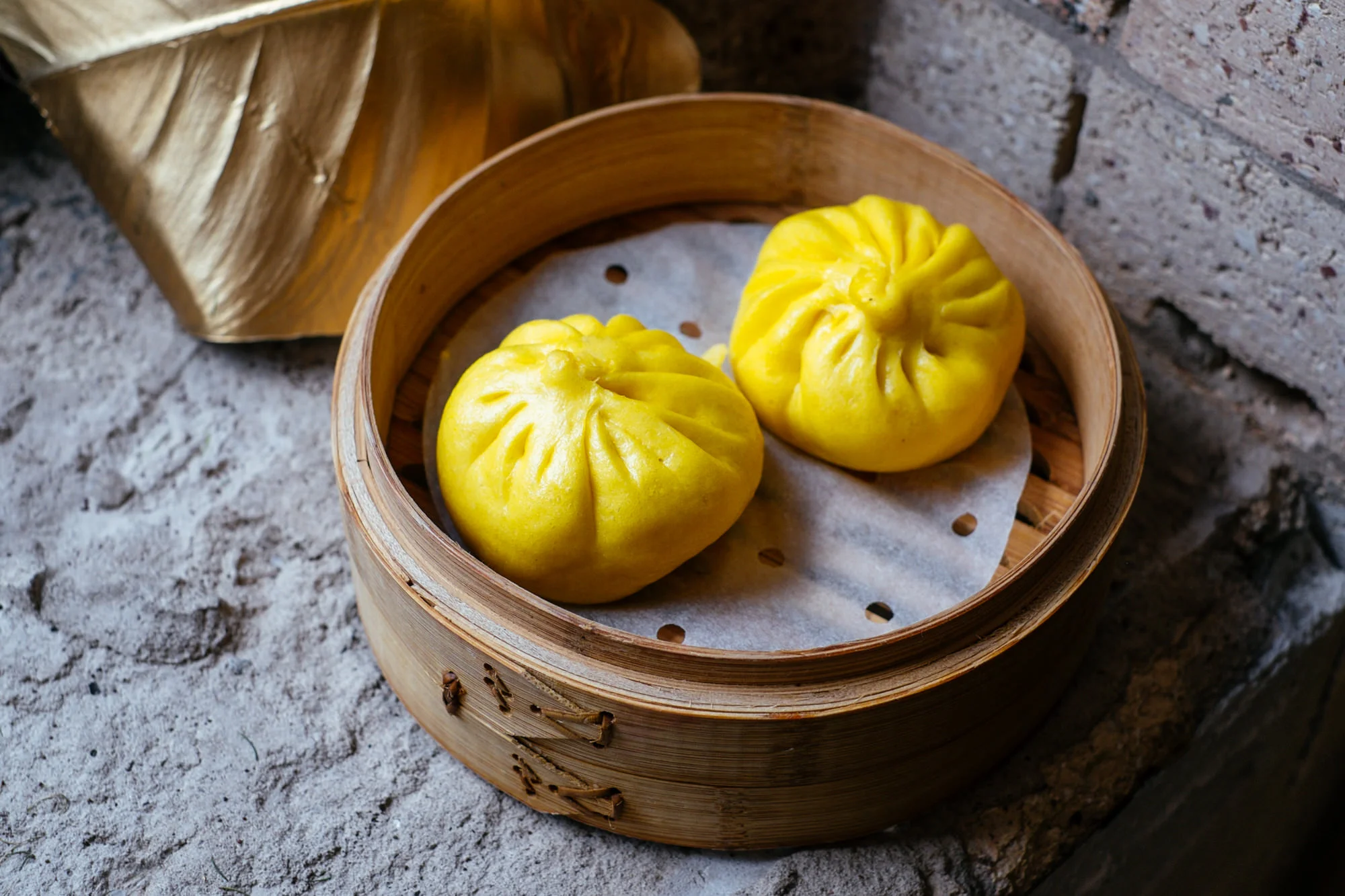 Duck à l'Orange Steamed Bun