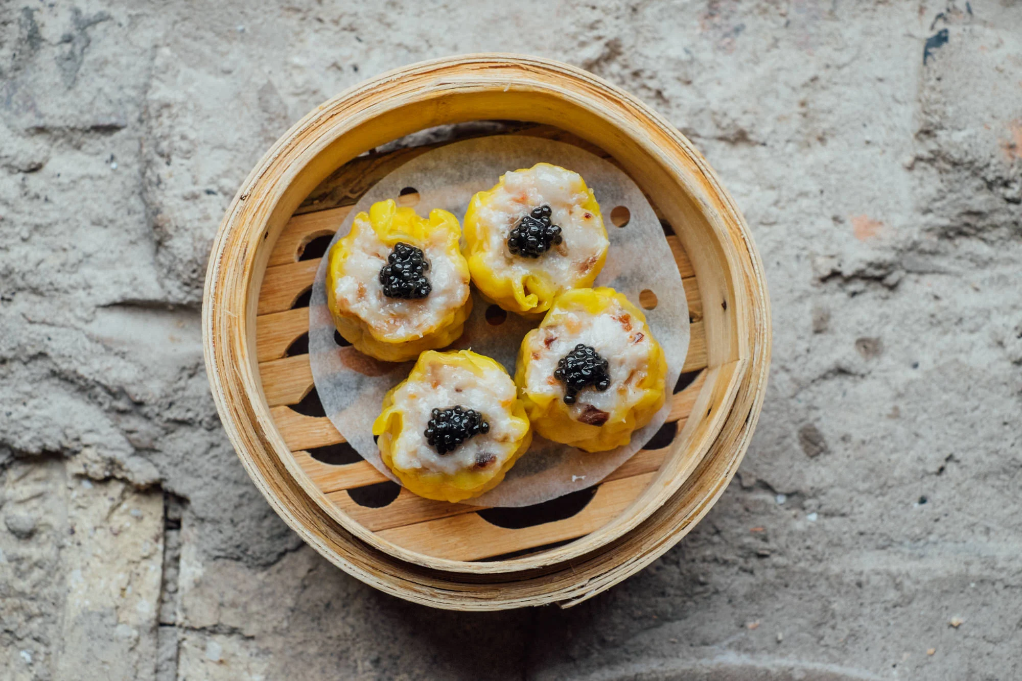 Prawn & Pork Siu Mai, XO, Caviar