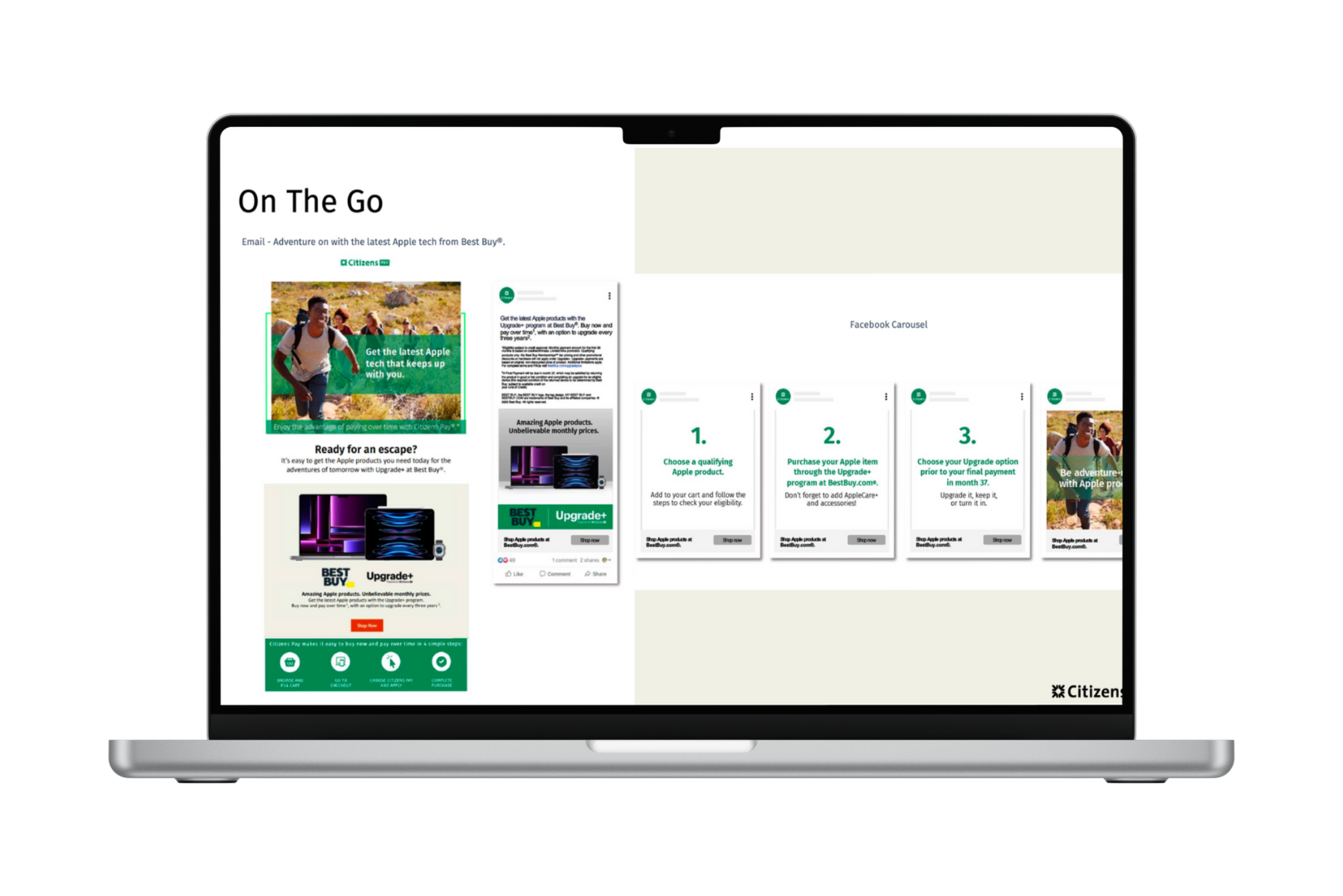 On-the-Go Email Campaign for Best Buy Upgrade+