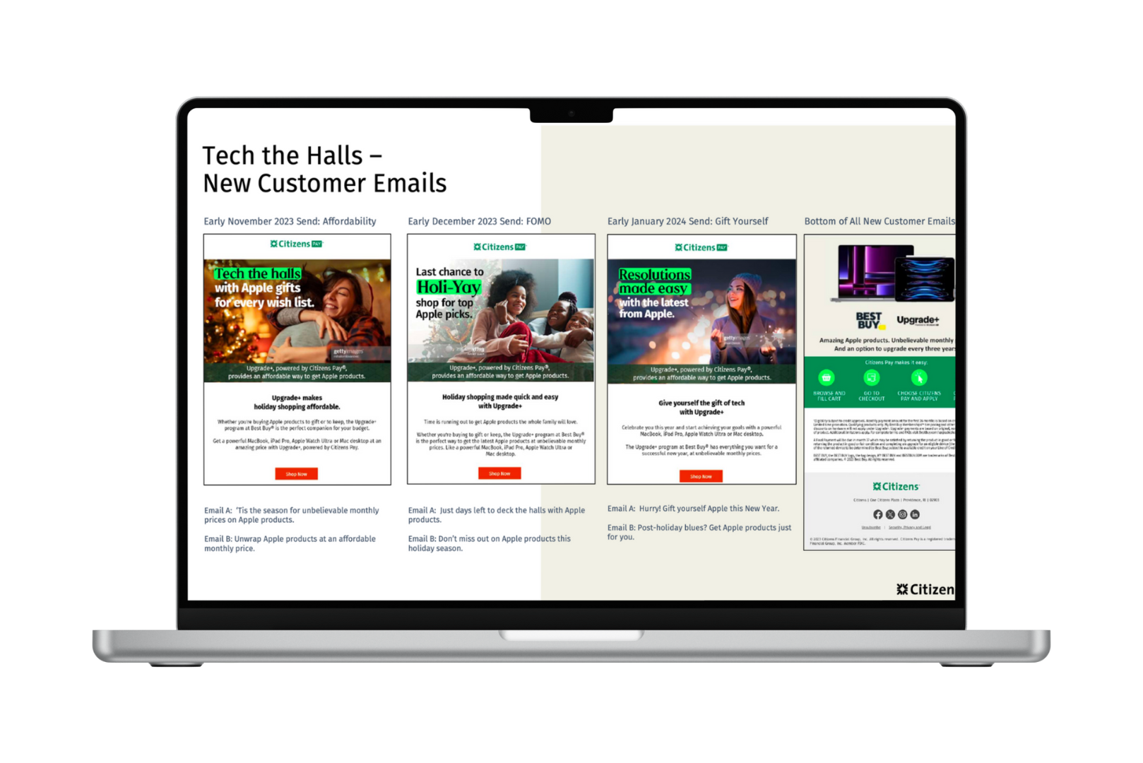 Tech the Halls Campaign for Best Buy Upgrade+