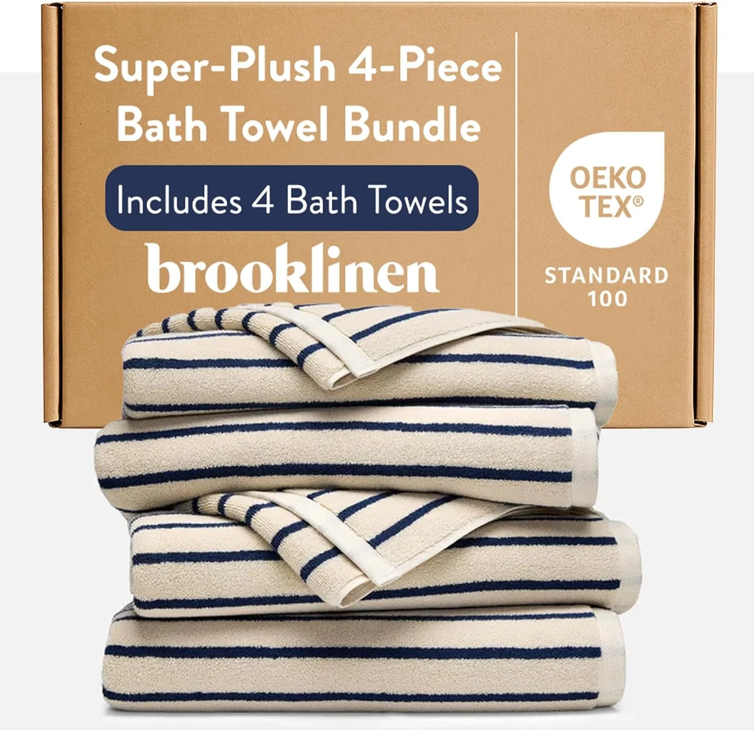 Brooklinen Super-Plush 100% Turkish Cotton Bath Towels