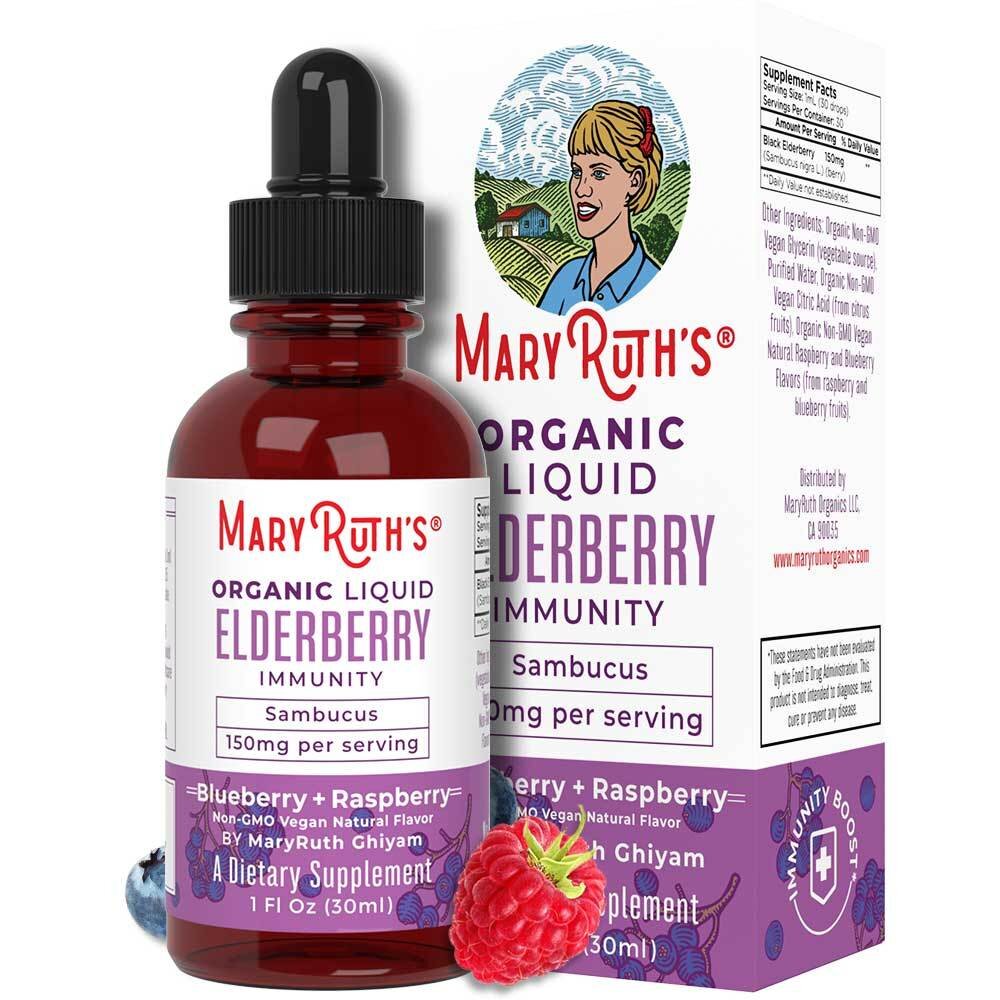 Mary Ruth's Organics Organic Liquid Elderberry (Copy)