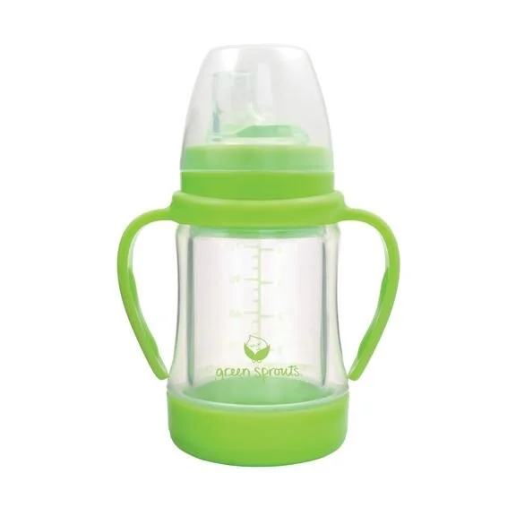 Green Sprout Sip + Straw Cup Made From Glass (Copy)