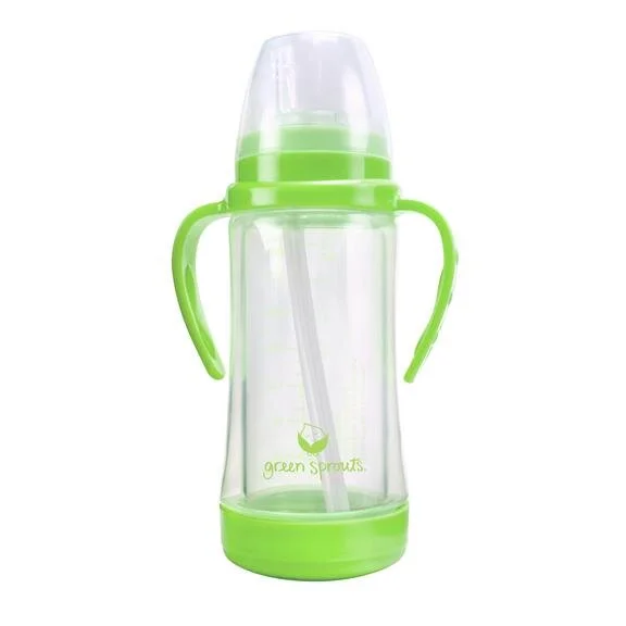 Green Sprouts Straw Cup Made From Glass (Copy)