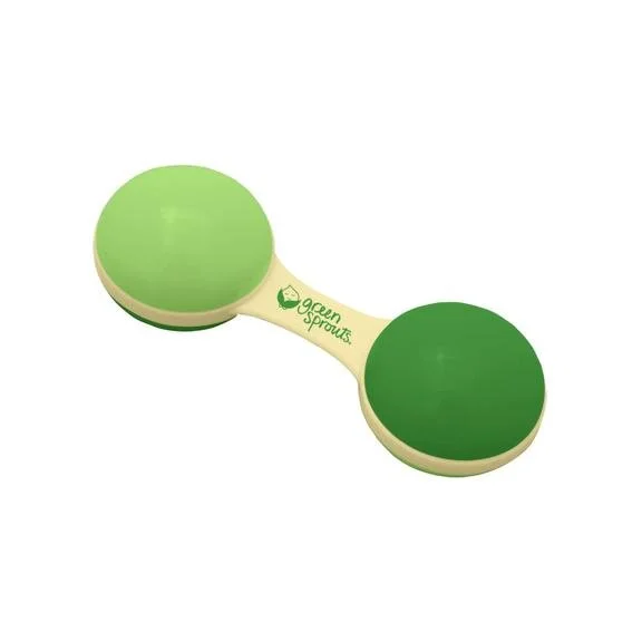 Green Sprouts Sprout Ware Dumbbell Rattle Made From Plants (Copy)