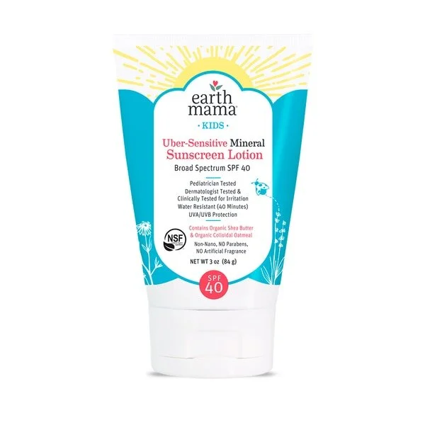Earth Mama Kids Uber-Sensitive Mineral Sunscreen (Copy)