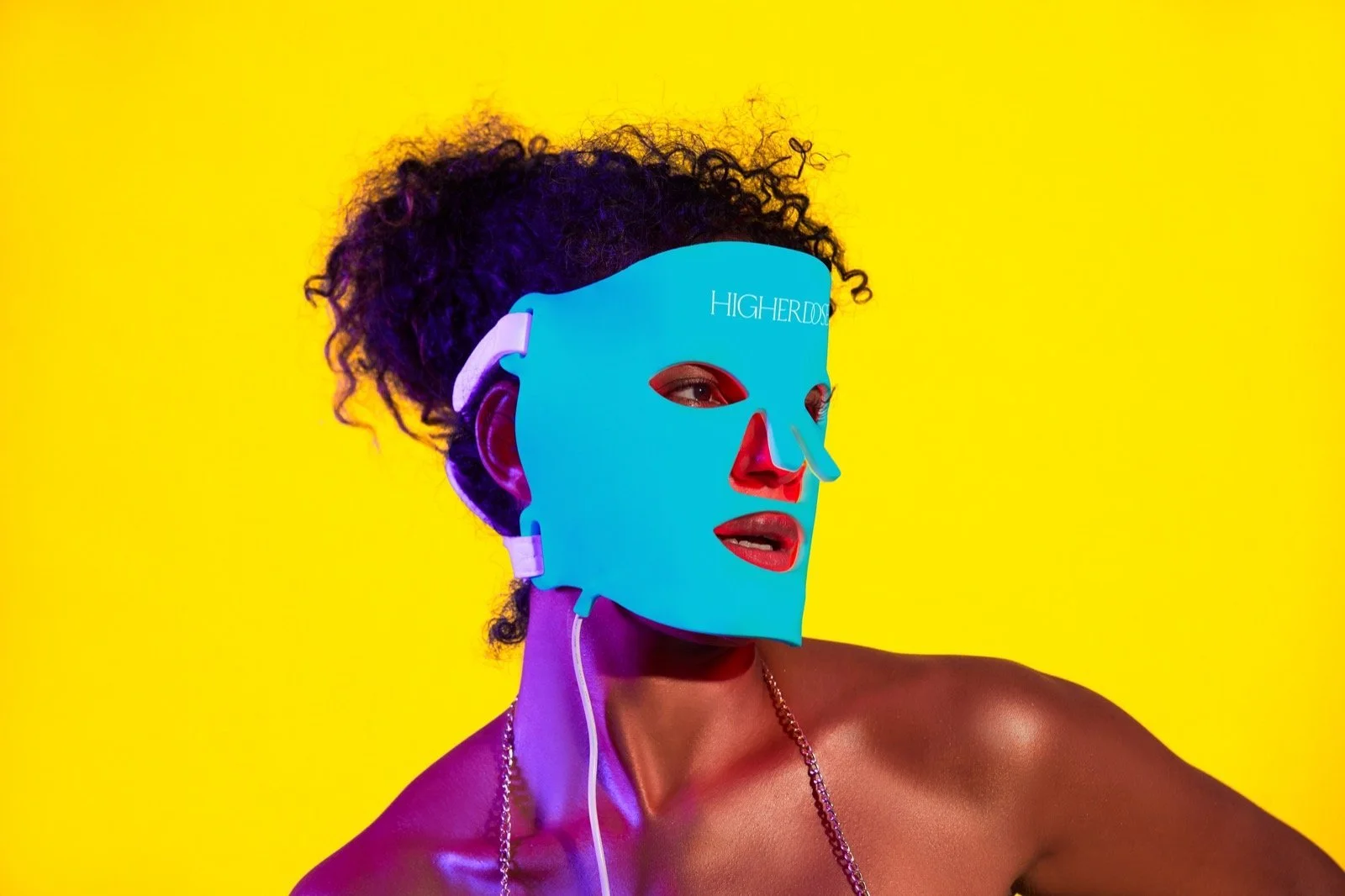 HigherDOSE Red Light Face Mask