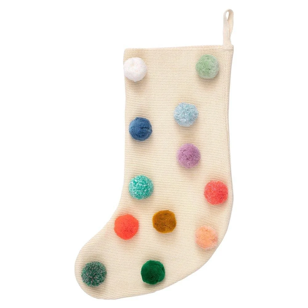 Honeybug Pom Pom Stocking