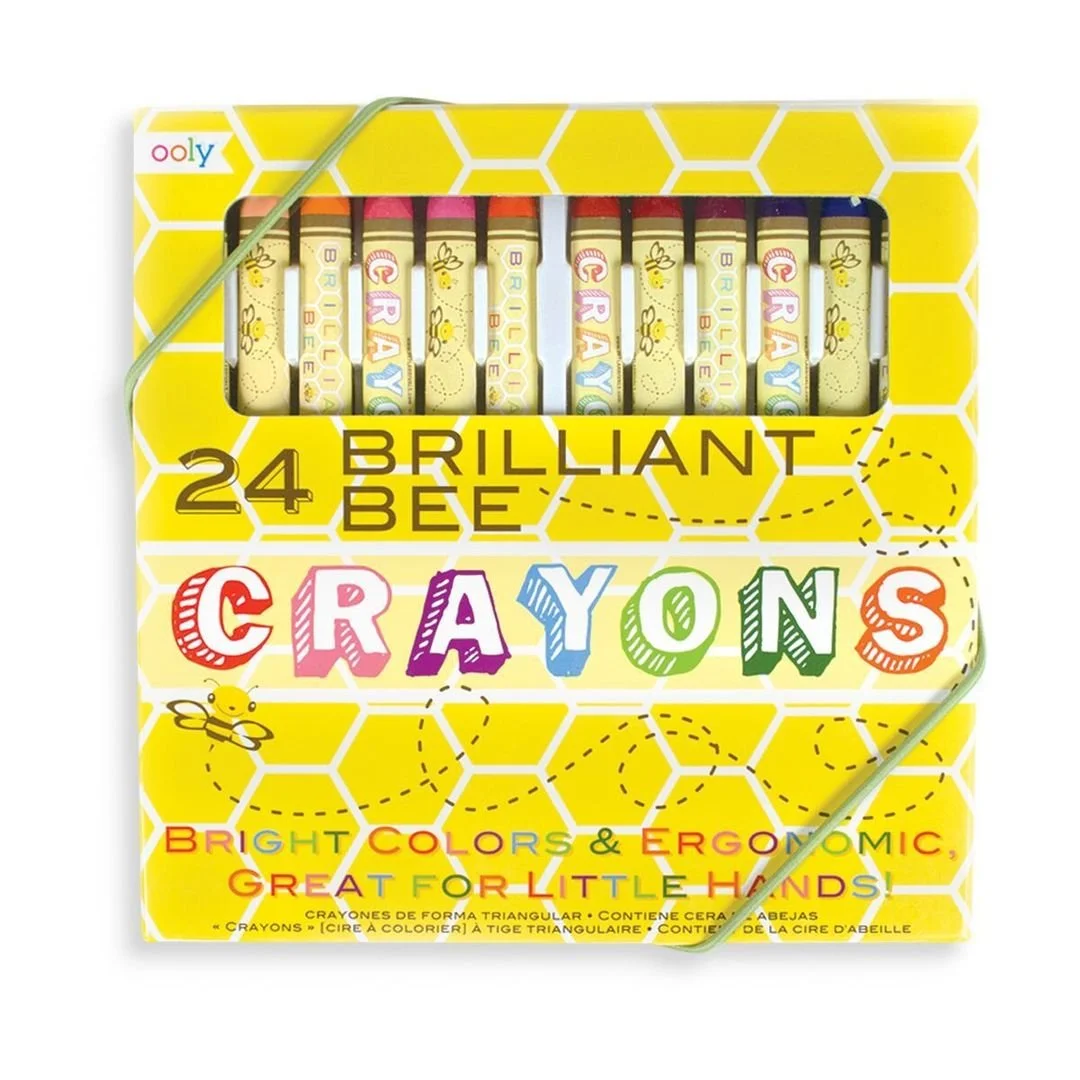 Honeybug Brilliant Bee Crayons 