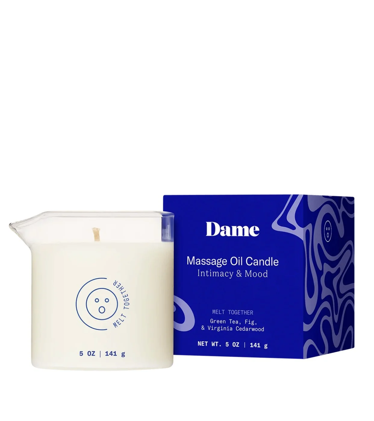Dame Massage Oil Candle