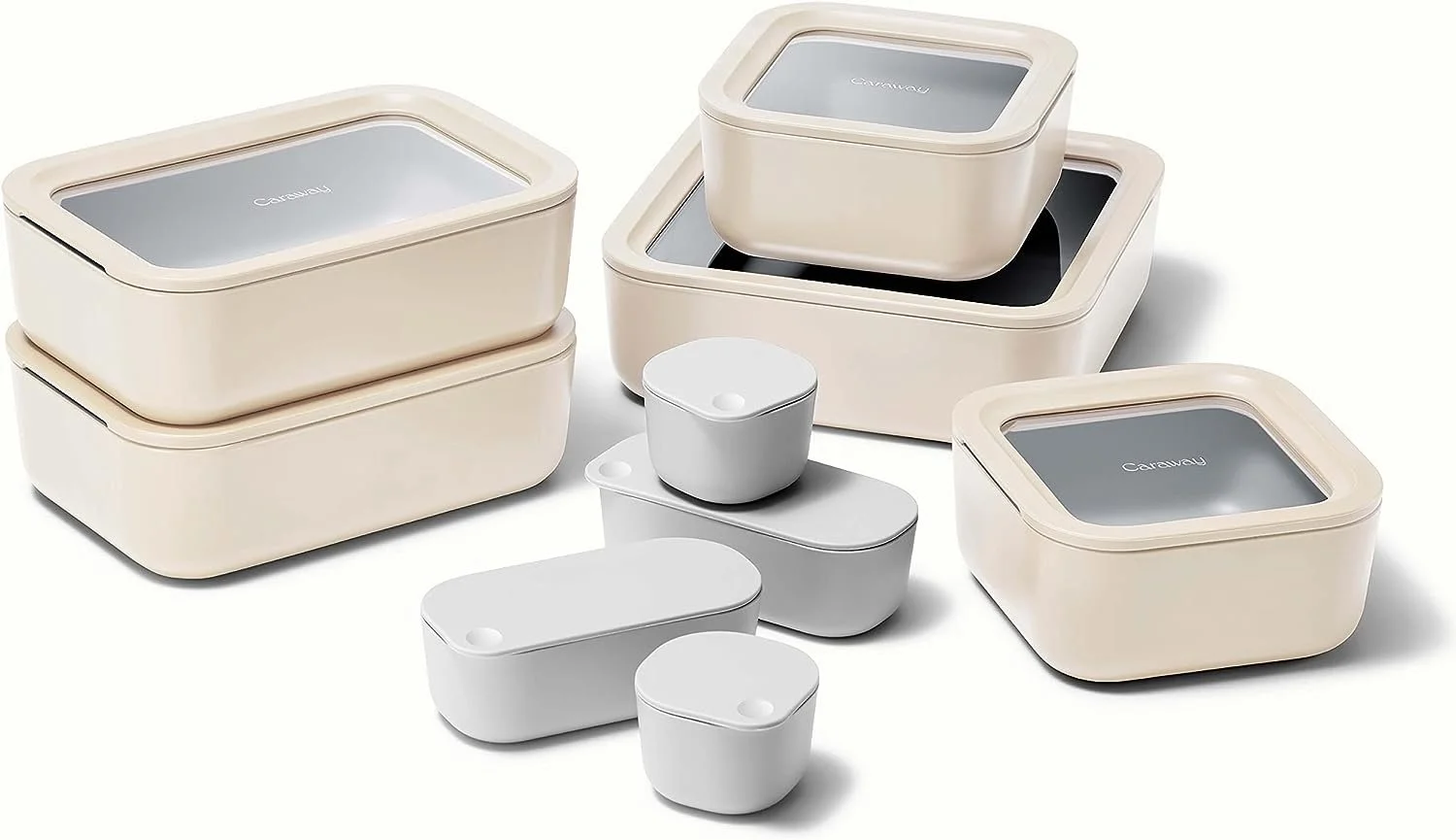 Caraway Ceramic Coated Food Containers