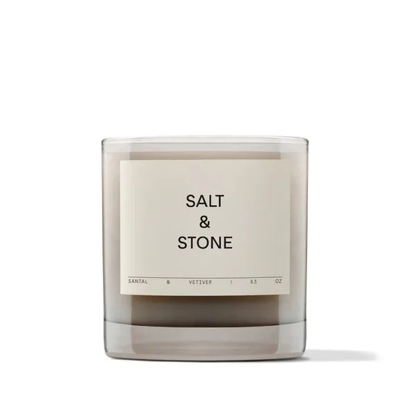 Salt &amp; Stone Candle