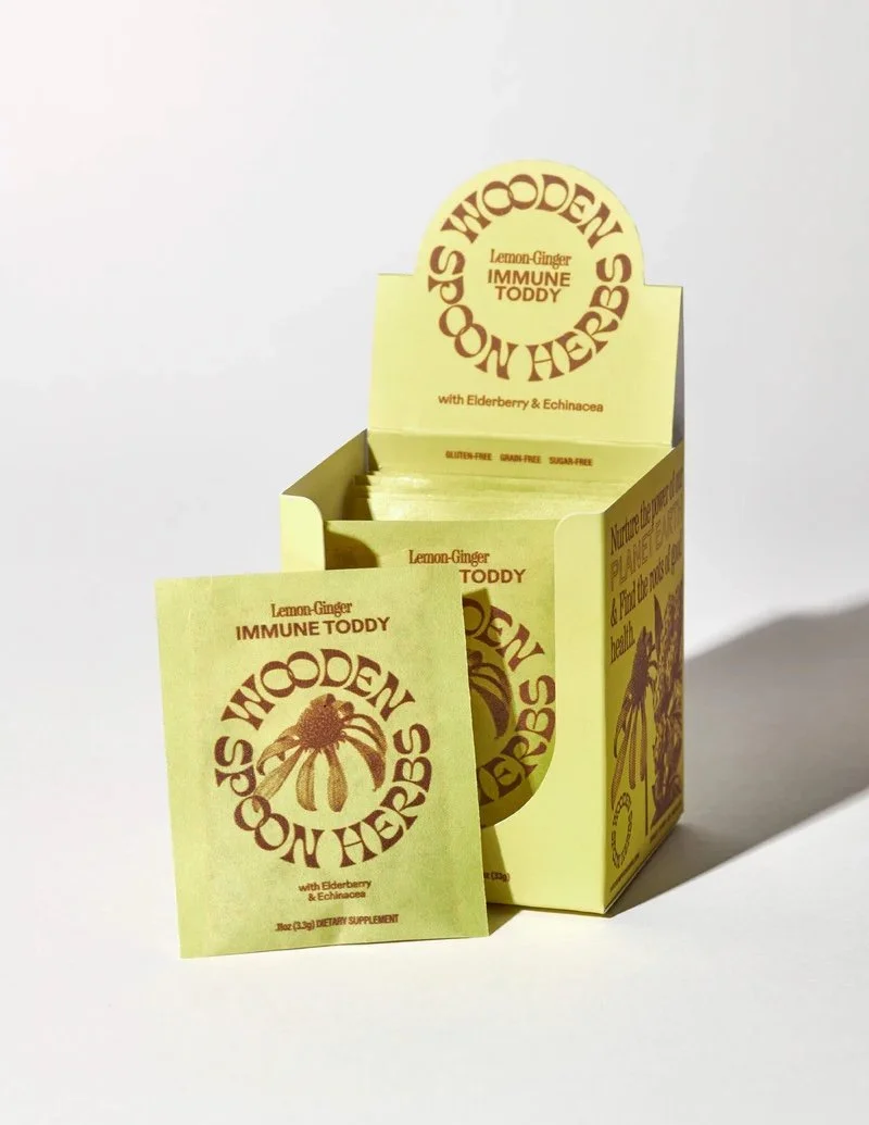 Wooden Spoon Lemon-Ginger Immune Toddy