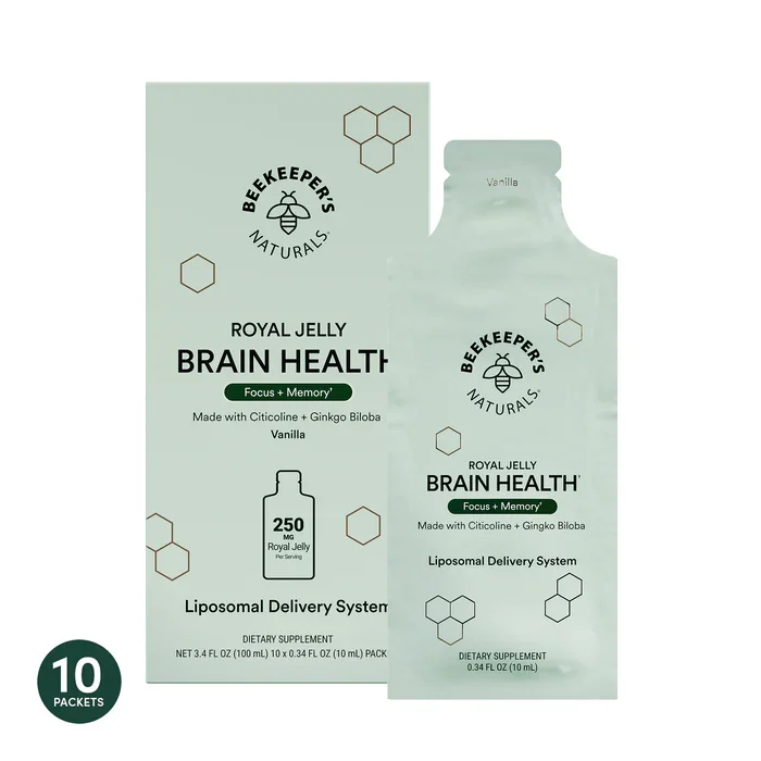 BeeKeeper's Naturals Royal Jelly Brain Health Liposomal