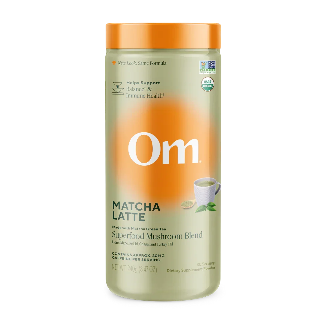 OM Mushroom Matcha Latte