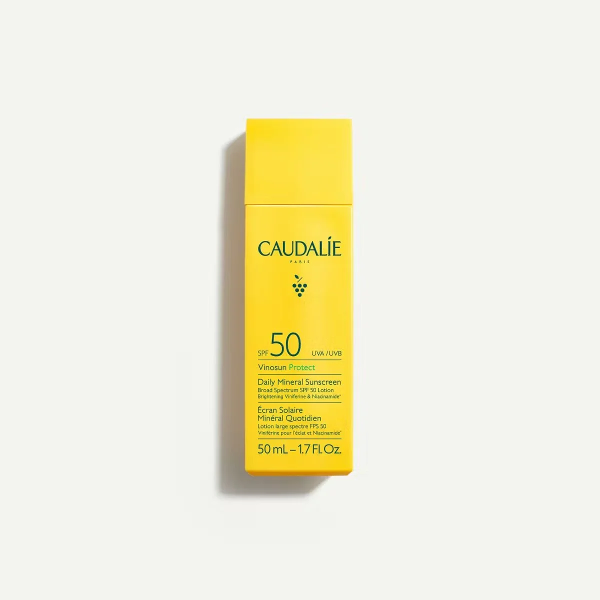 Caudalíe Daily Mineral Sunscreen Broad Spectrum SPF 50 Lotion