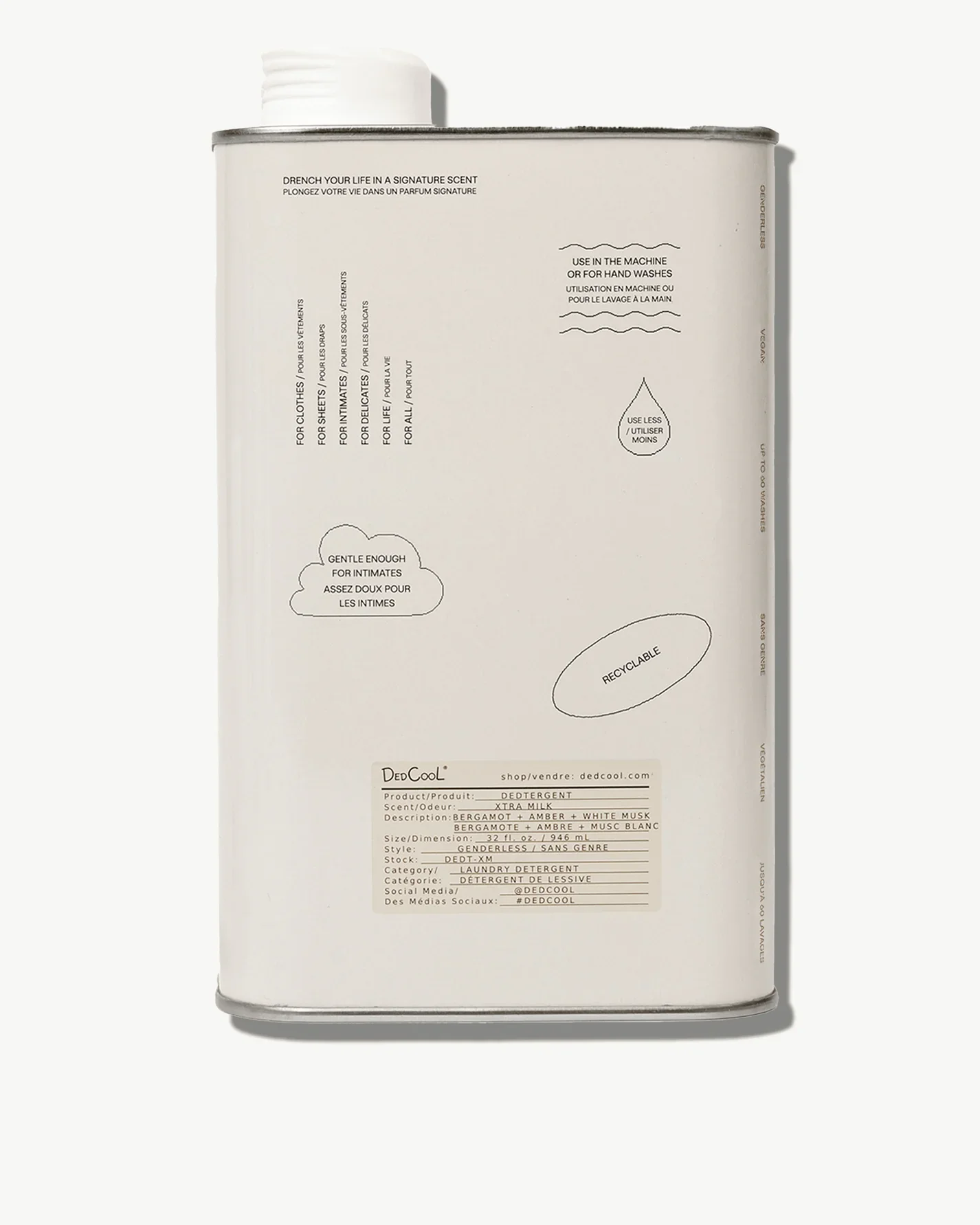 DEDCOOL Detergent Xtra Milk