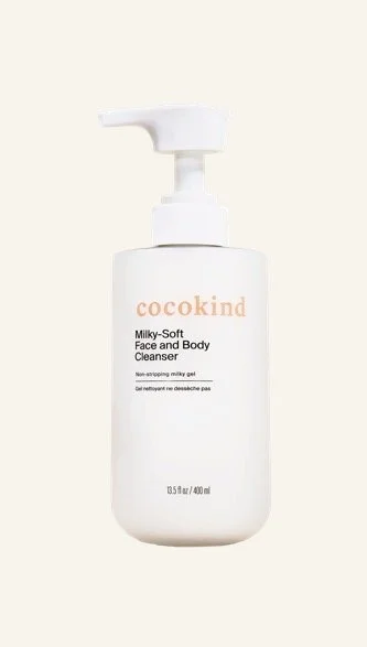 CocoKind milky-soft face and body cleanser