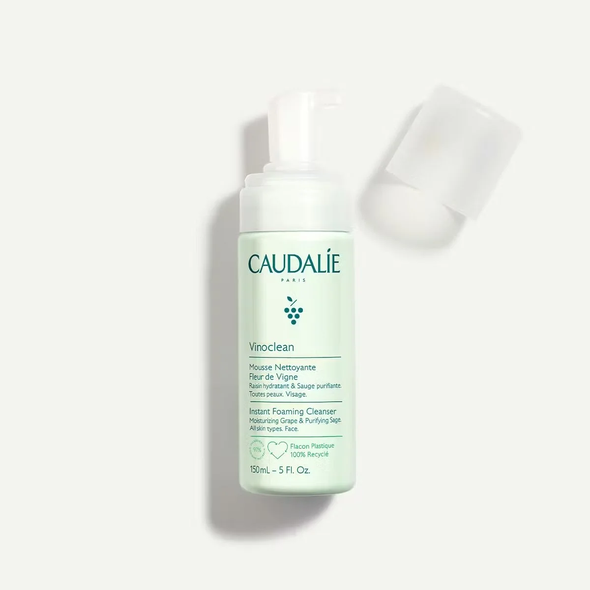 Caudalíe Vinoclean
Gentle Foaming Cleanser