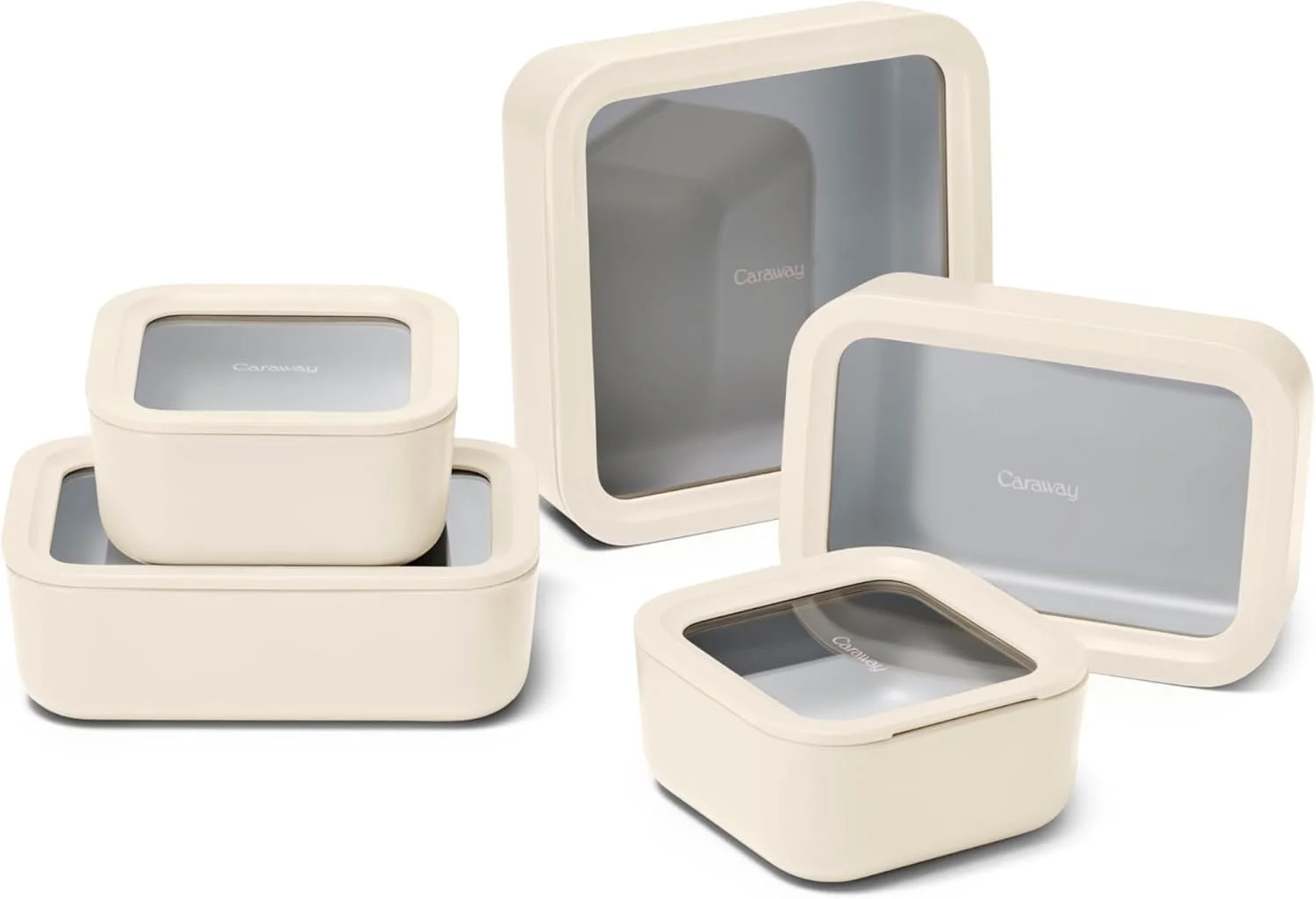 Caraway 13pc Glass Food Storage Container Set Easy to Store, Non Toxic
