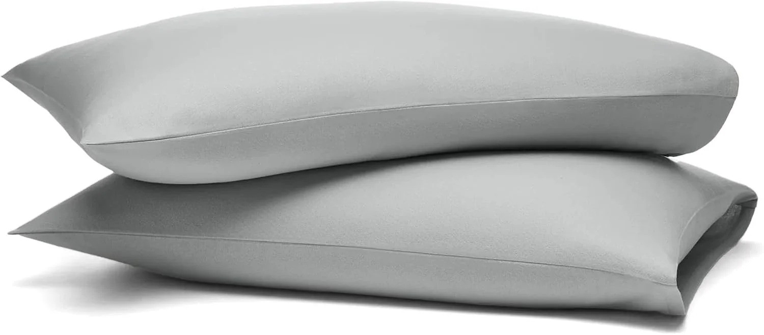 BOLL & BRANCH Flannel Pillowcase Set Luxury 100% Organic Cotton