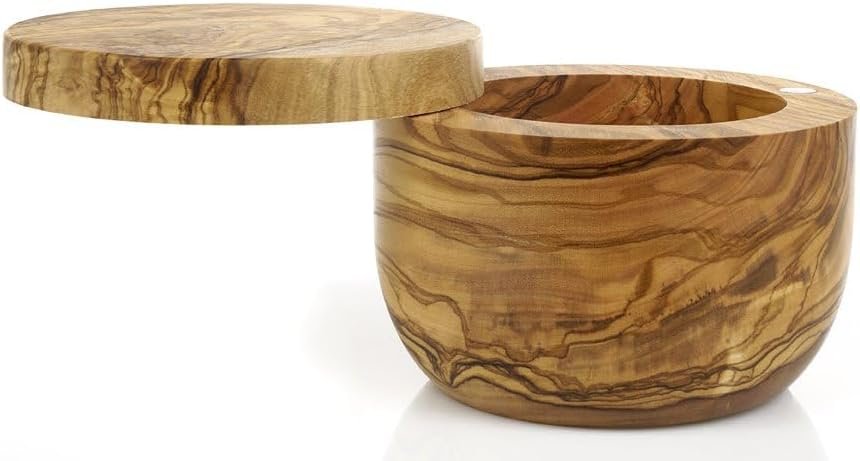Sur La Table Olivewood Salt Keeper