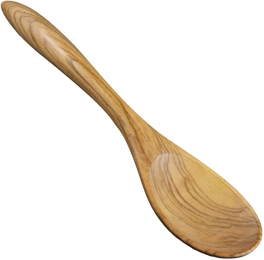 Berard French Olive Wood 13-Inch Handcrafted Wood Spoon