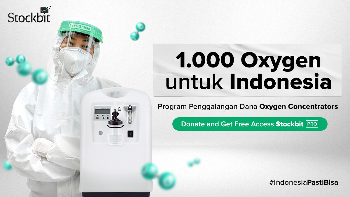 Dukung #IndonesiaPastiBisa, Program Donasi 1.000 Oksigen Konsentrator 