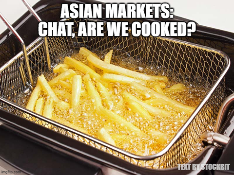 🥵 Bursa Asia Merah seiring Harga Minyak Kembali Naik