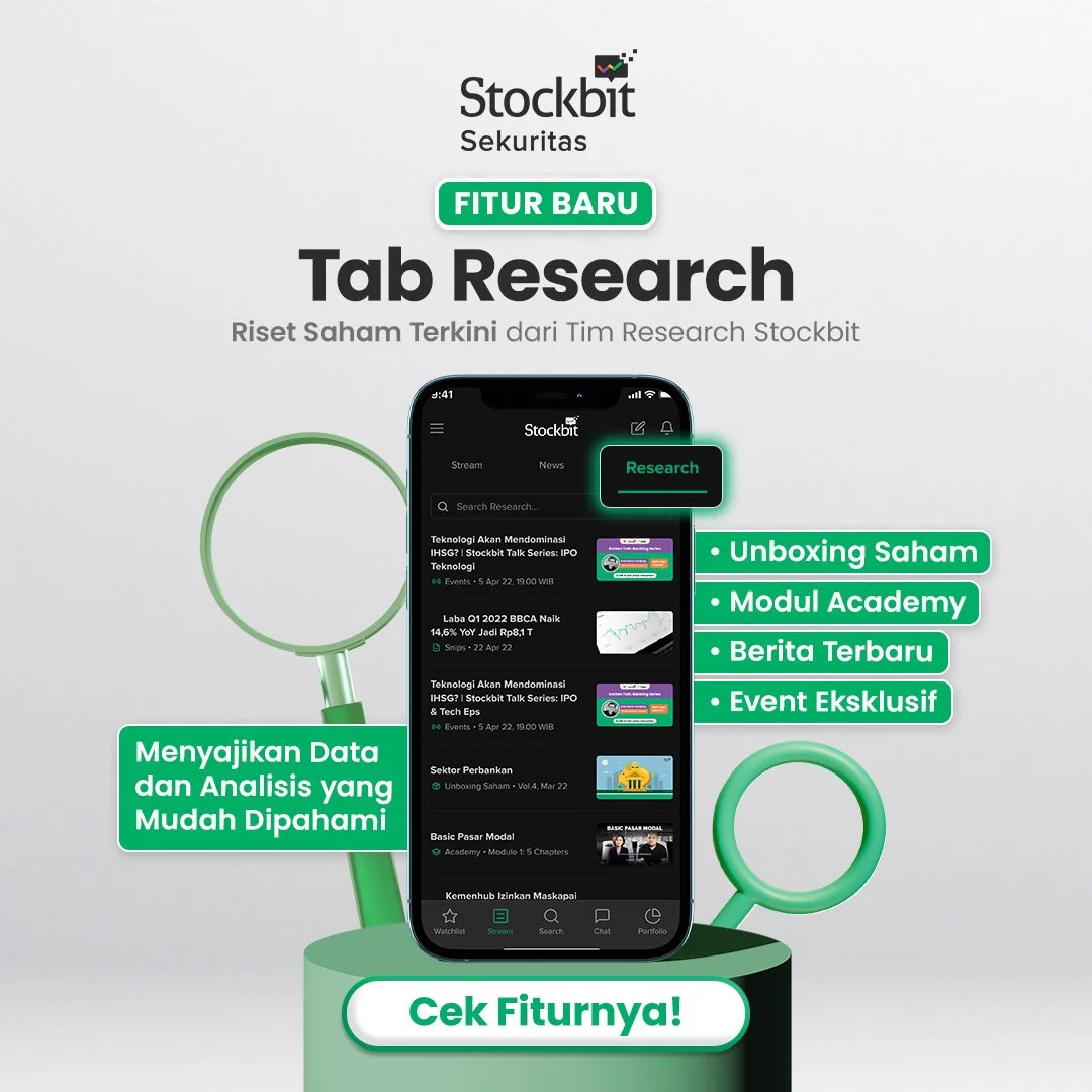 Lebih Cepat Cari Info Seputar Saham di Tab Research Stockbit — Stockbit ...