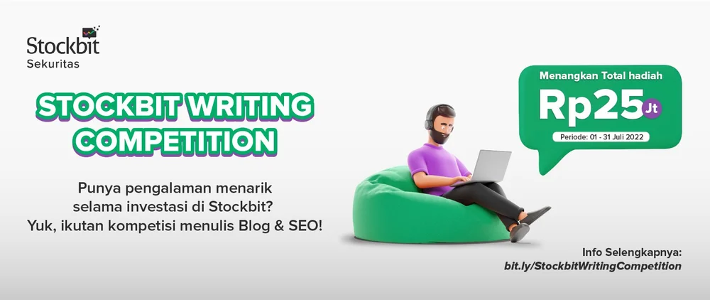 Logo Blog Stockbit Lomba Blog dan SEO Stockbit 2022, Hadiah Rp 25 Juta — Stockbit Snips ...