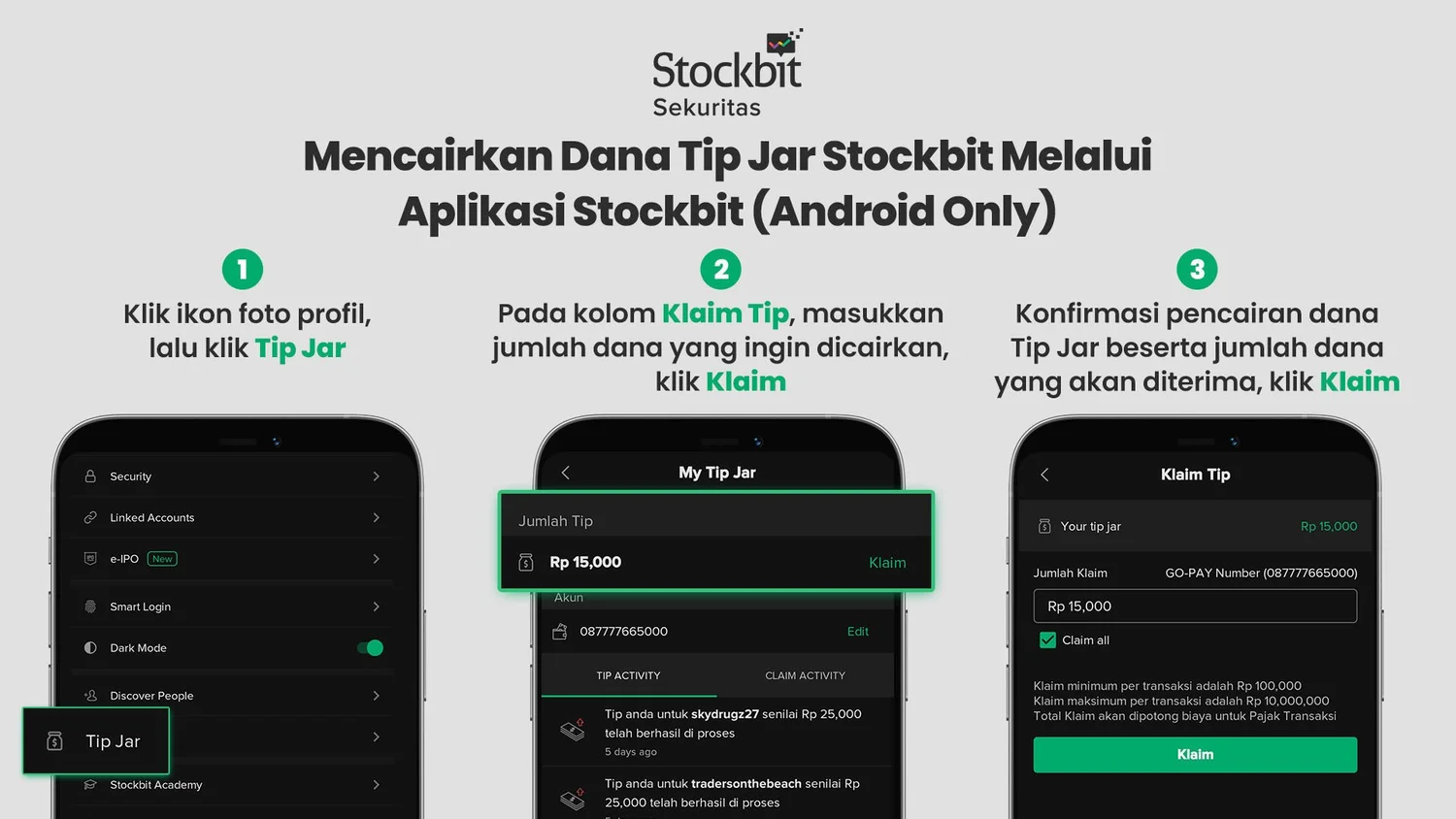 Apresiasi Stockbitor Favorit Lewat Fitur Tip Jar di Stockbit — Stockbit ...