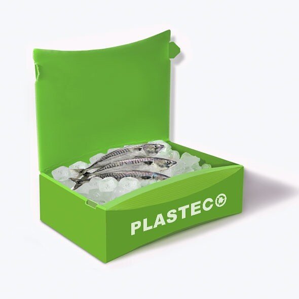 Seafood box🦞🧊♻️ #corrugatedplastic  #plasteco #corrugatedpackaging #plastecointl