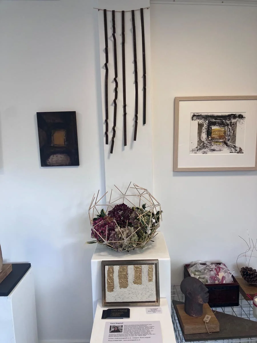 Strap Iron Sculpture by Martin Lowell