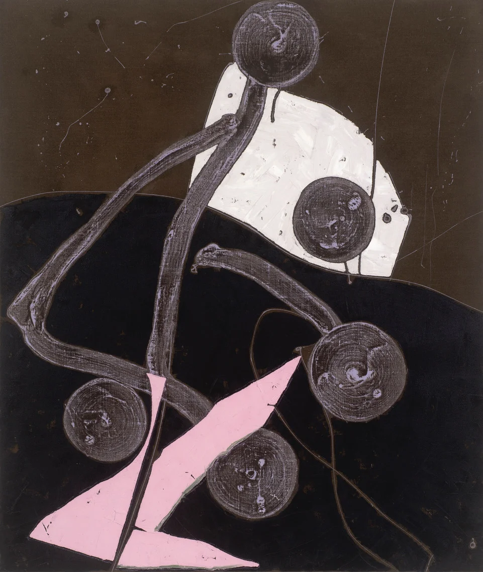 Gibbous Moon , 2017 oil on linen 152 x 130 cm