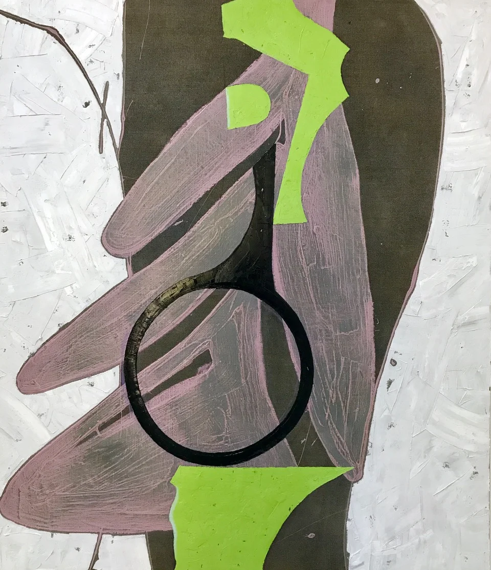 Thinking about Casuarinas , 2017 oil on linen 152 x 130 cm