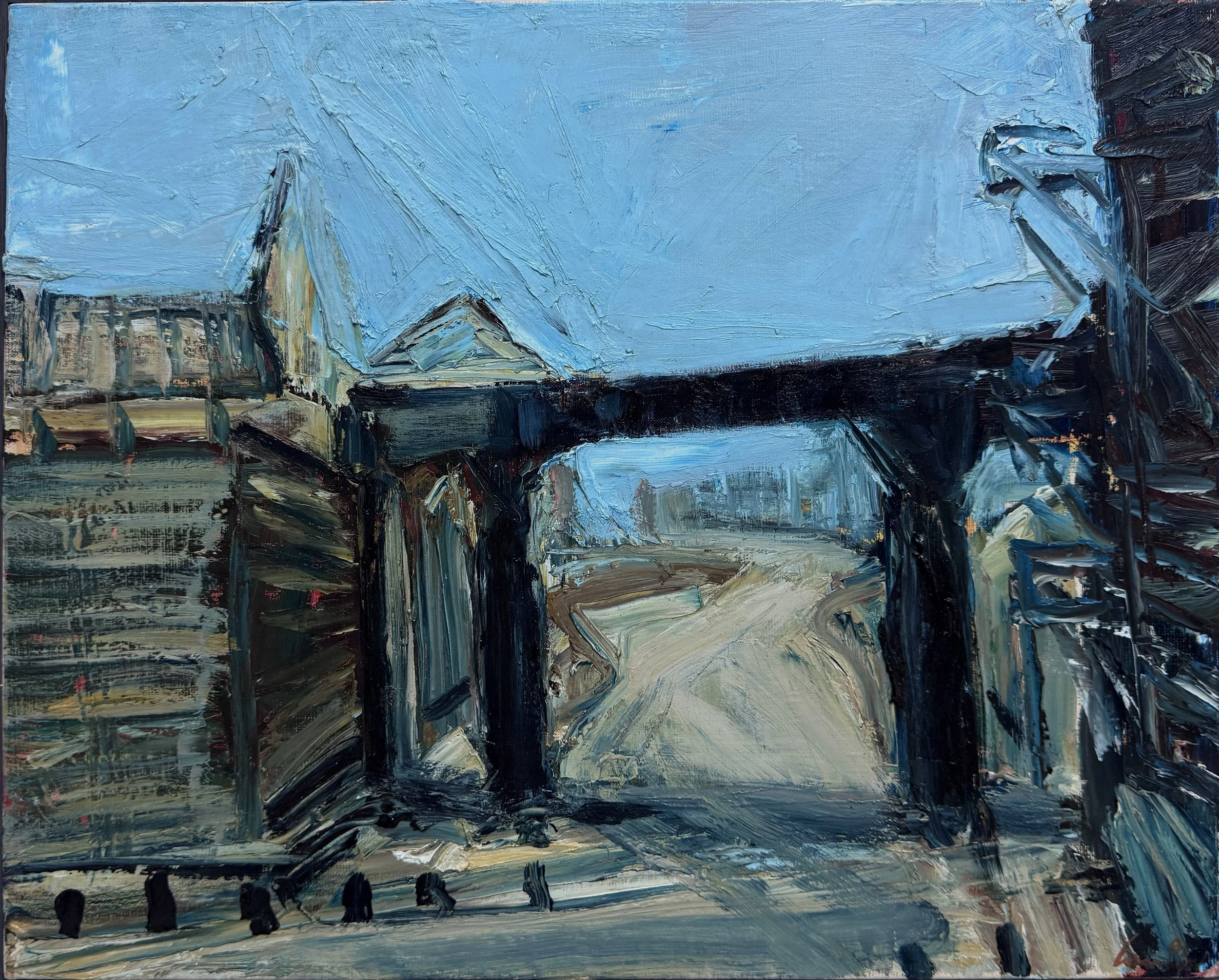 Iron bridge to Pier 19, Pyrmont (1992) 40x51cm_5K_WEB.jpg