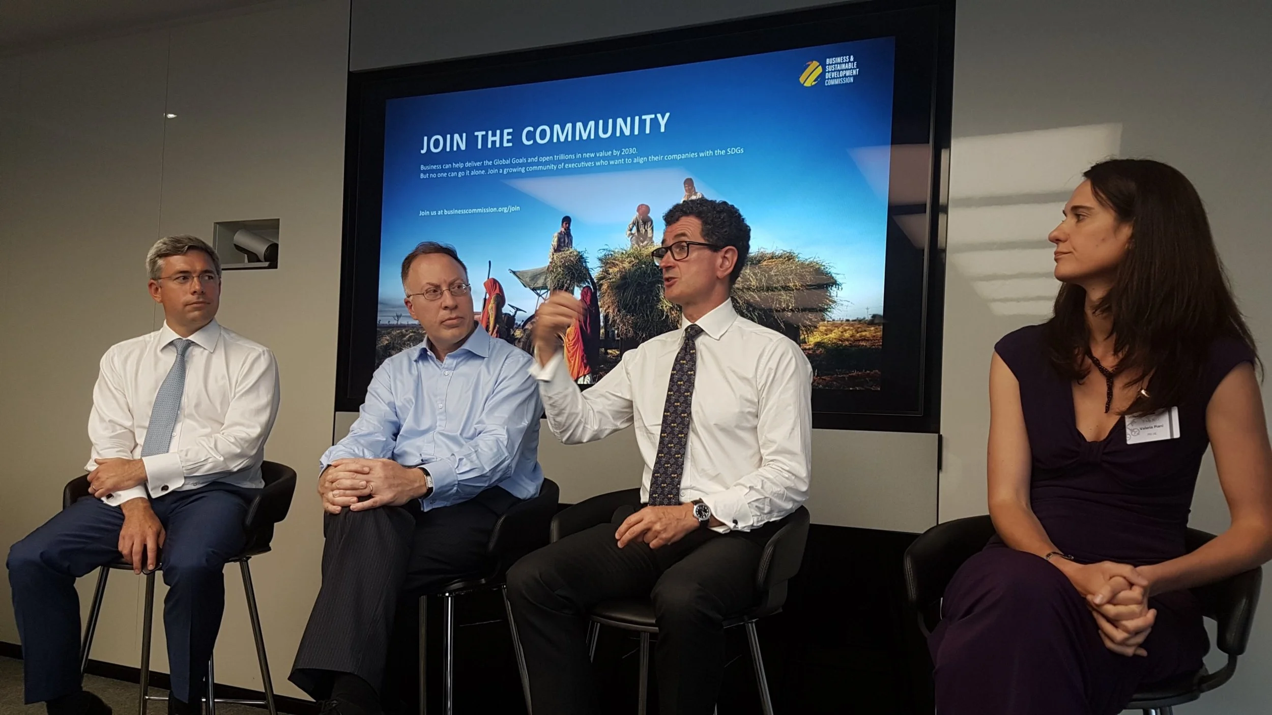 The Taskforce and Aviva interview at the World Bank Meetings on the role of the private sector